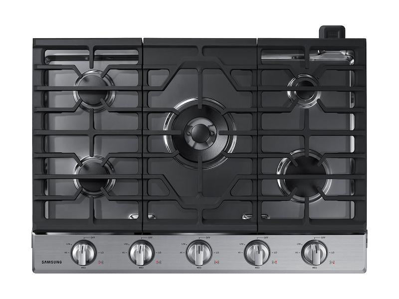 30" Smart Gas Cooktop with Illuminated Knobs in Stainless Steel - (NA30N6555TS)