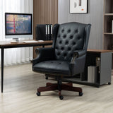 Executive Office Chair, High Back Reclining Comfortable Desk Chair With Smooth Glide Caster Wheels