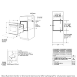 GE(R) 30" Smart Built-In Self-Clean Single Wall Oven with Never-Scrub Racks - (JTS3000DNWW)