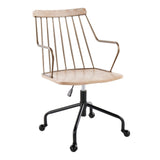 Preston - Farmhouse Adjustable Office Chair