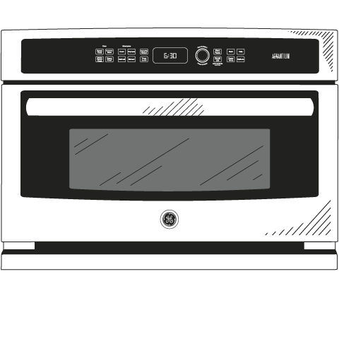 GE Profile(TM) 27 in. Single Wall Oven Advantium(R) Technology - (PSB9100EFES)