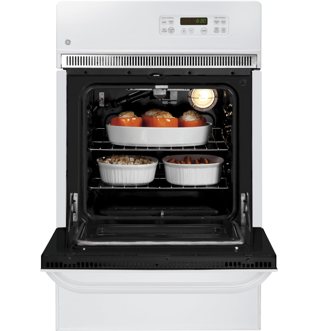 GE(R) 24" Built-In Gas Oven - (JGRP20WEJWW)