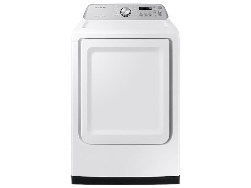 7.4 cu. ft. Smart Electric Dryer with Sensor Dry in White - (DVE47CG3500WA3)