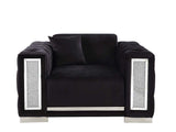 Trislar - Chair - Black Velvet