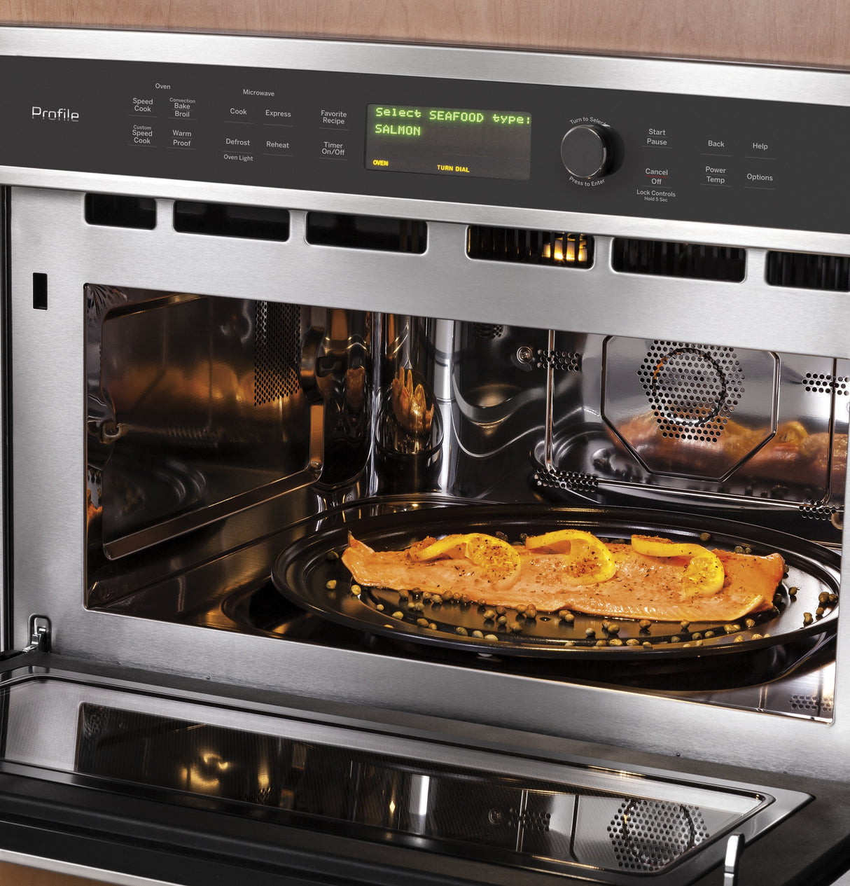 GE Profile(TM) 27 in. Single Wall Oven Advantium(R) Technology - (PSB9100SFSS)