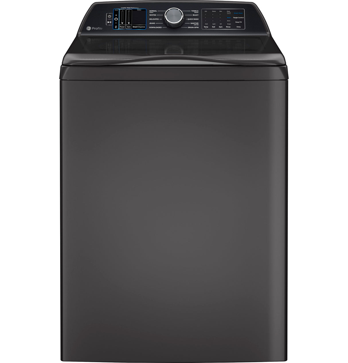 GE Profile(TM) ENERGY STAR(R) 5.4 cu. ft. Capacity Washer with Smarter Wash Technology and FlexDispense(TM) - (PTW900BPTDG)