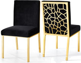 Opal - Dining Chair with Gold Legs (Set of 2)