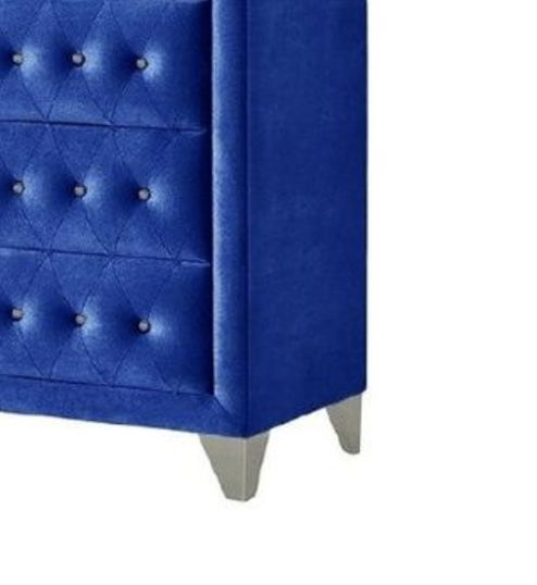 Dante - Velvet Chest - Blue