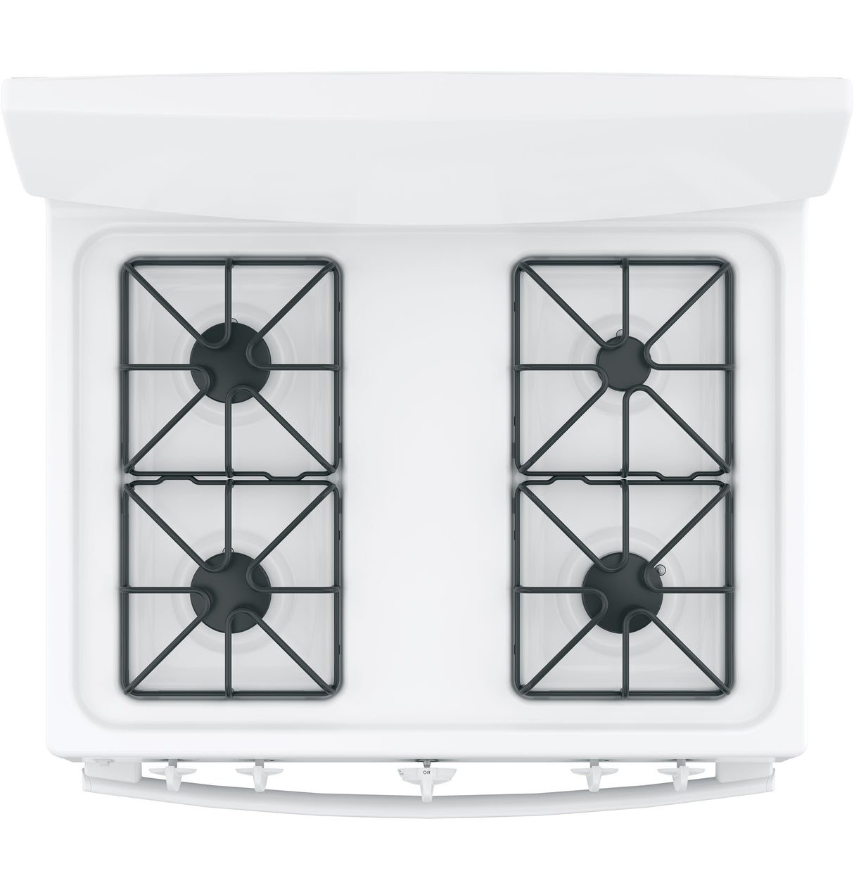 GE(R) 30" Free-Standing Front Control Gas Range - (JGBS10DEMWW)