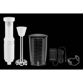 Cordless Variable Speed Hand Blender - White