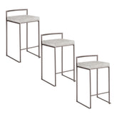 Fuji - Industrial Stackable Counter Stool Elegant Design