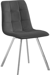 Annie - Dining Chair with Chrome Legs (Set of 2)