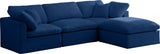 Cozy - Modular Sectional 4 Piece Cloud - Navy