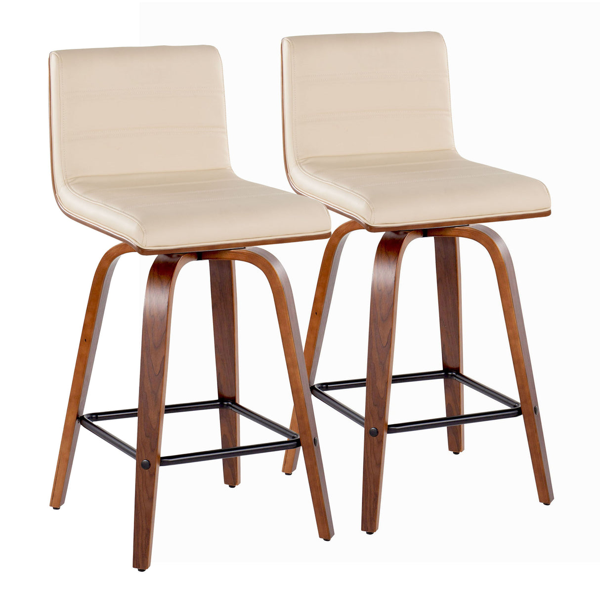 Vasari - 26" Fixed-height Counter Stool (Set of 2)