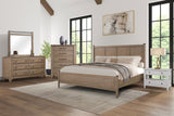 Transitional Style Lo-Post Bed