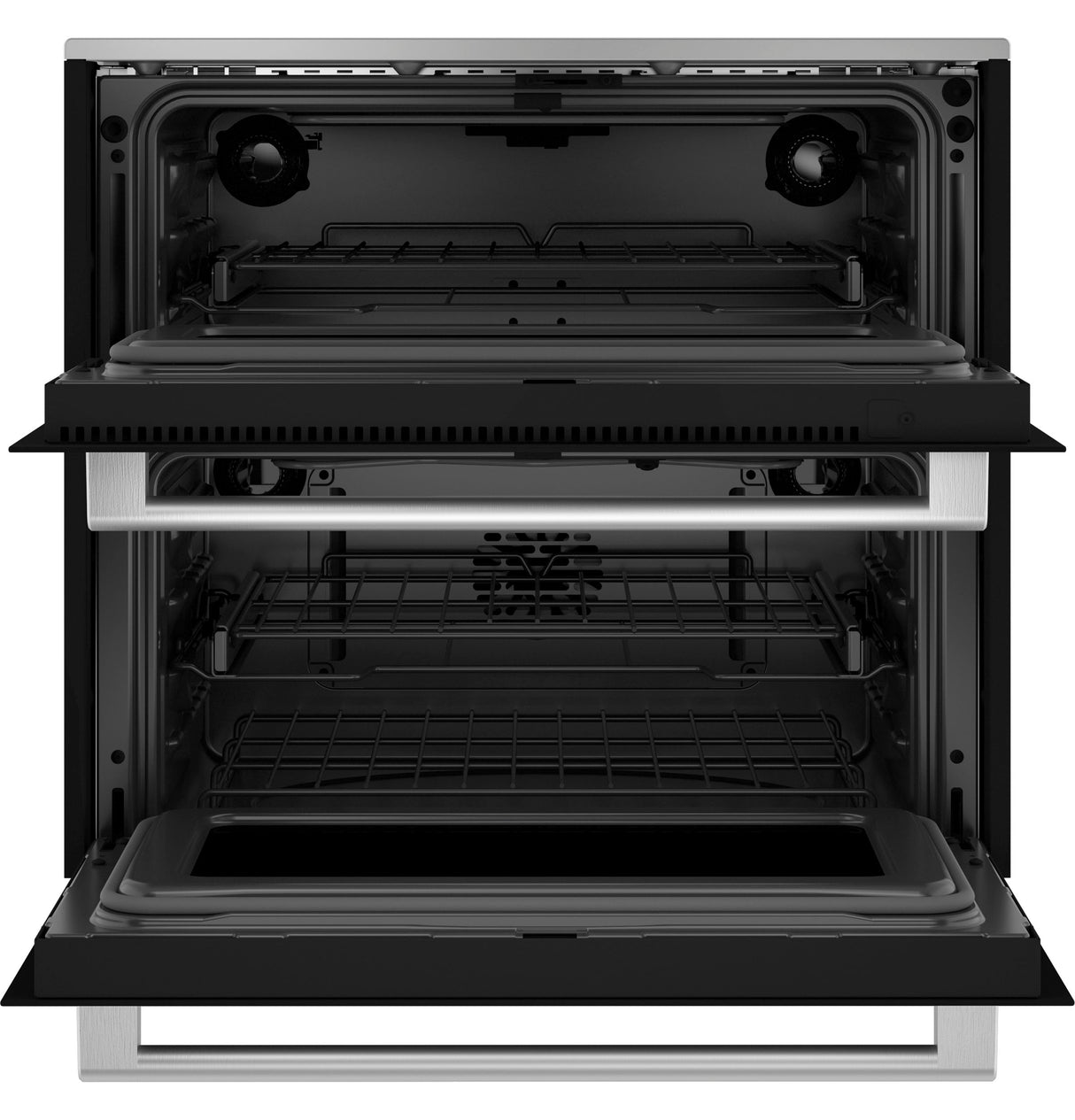 Caf(eback)(TM) 30" Duo Smart Single Wall Oven in Platinum Glass - (CTS92DM2NS5)