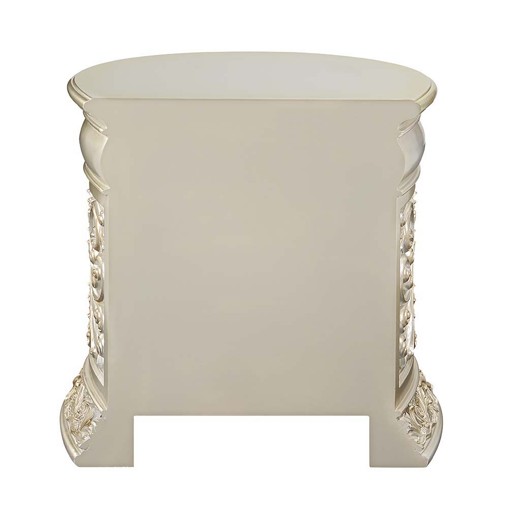 Sorina - Nightstand - Antique Gold Finish