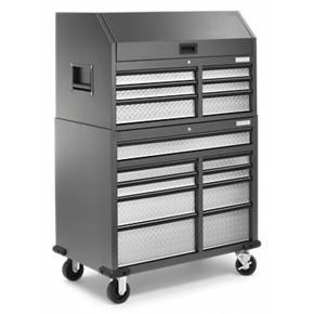 Premier 41" 15-drawer Mobile Tool Chest Combo