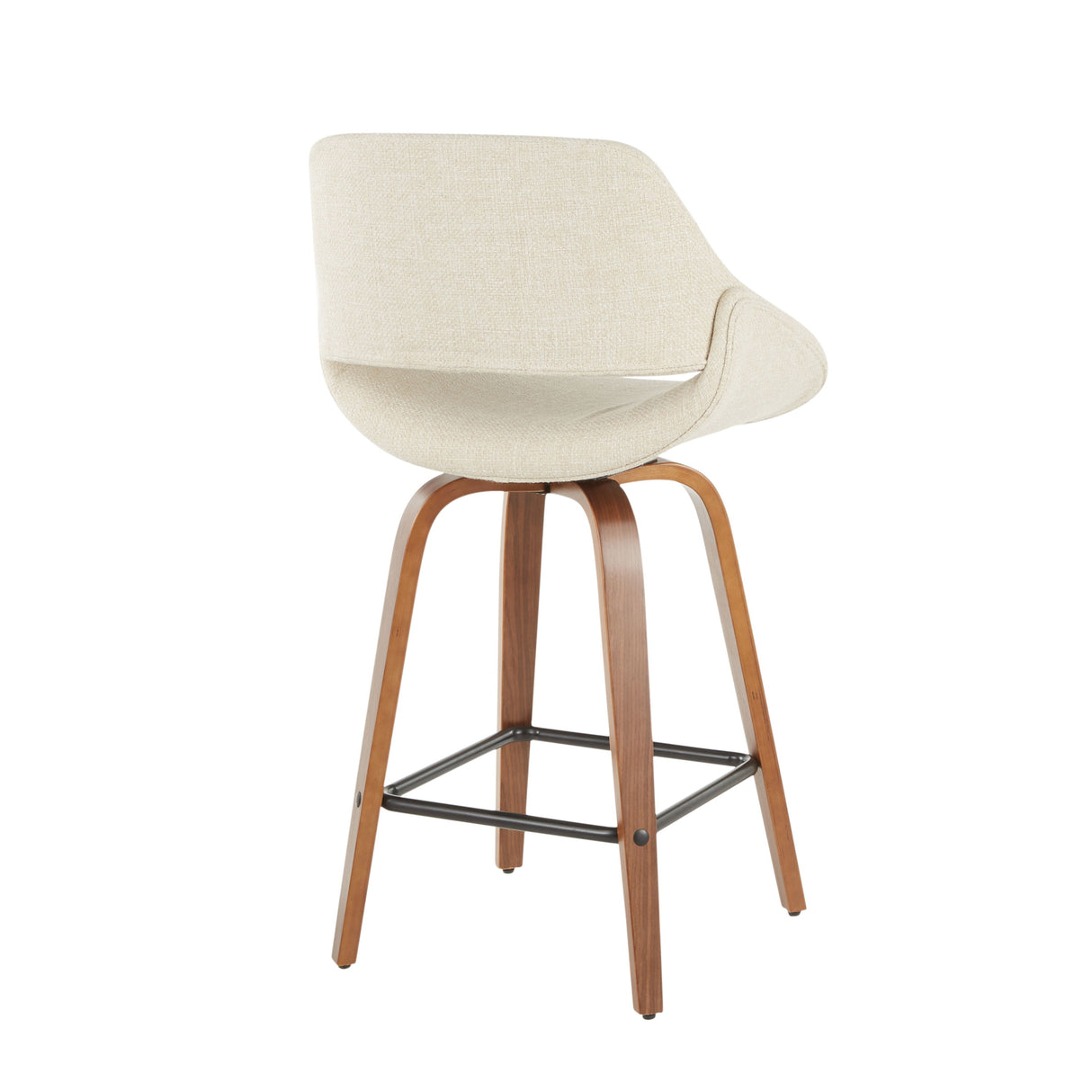 Fabrico - Mid-Century Modern, Counter Stool (Set of 2)