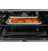 Caf(eback)(TM) 30" Smart Slide-In, Front-Control, Dual-Fuel Range with Warming Drawer - (C2S900P2MS1)