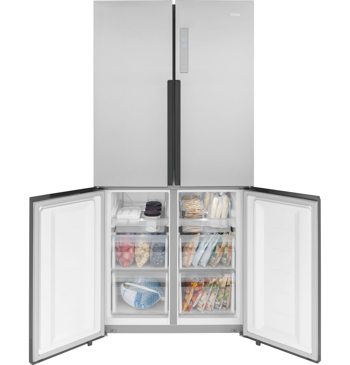 16.8 Cu. Ft. Quad Door Refrigerator - (QHE16HYPFS)