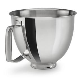 3.5 Quart Polished Stainless Steel Bowl With Handle