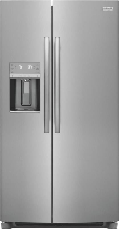 Frigidaire Gallery 22.3 Cu. Ft. 36" Counter Depth Side by Side Refrigerator - (GRSC2352AF)