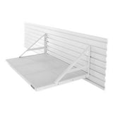 Overhead Max GearLoft Storage Shelf - Hammered White