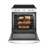 64 Cubic Feet Smart Slide-In Electric Range With Air Fry When Connected - White