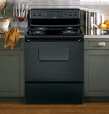 Hotpoint(R) 30" Free-Standing Standard Clean Electric Range - (RBS360DMBB)