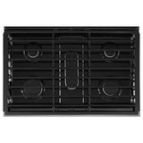 6.0 Cubic Feet Gas Double Oven Range With EZ-2-Lift Hinged Grates