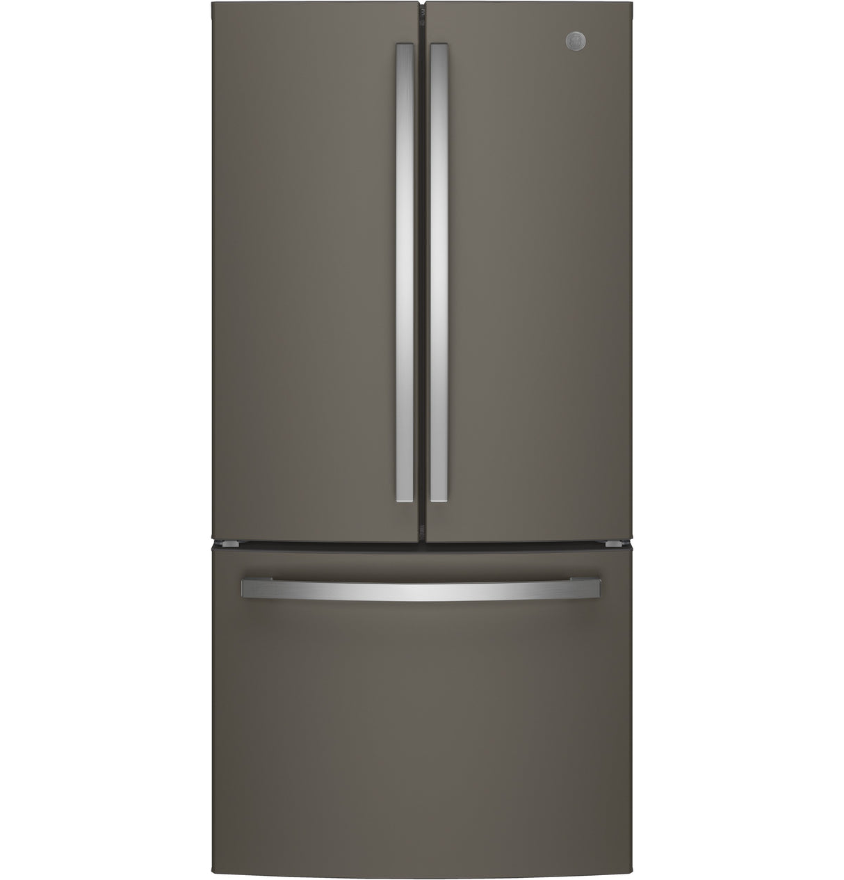 GE(R) ENERGY STAR(R) 18.6 Cu. Ft. Counter-Depth French-Door Refrigerator - (GWE19JMLES)