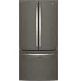 GE(R) ENERGY STAR(R) 24.7 Cu. Ft. French-Door Refrigerator - (GNE25JMKES)