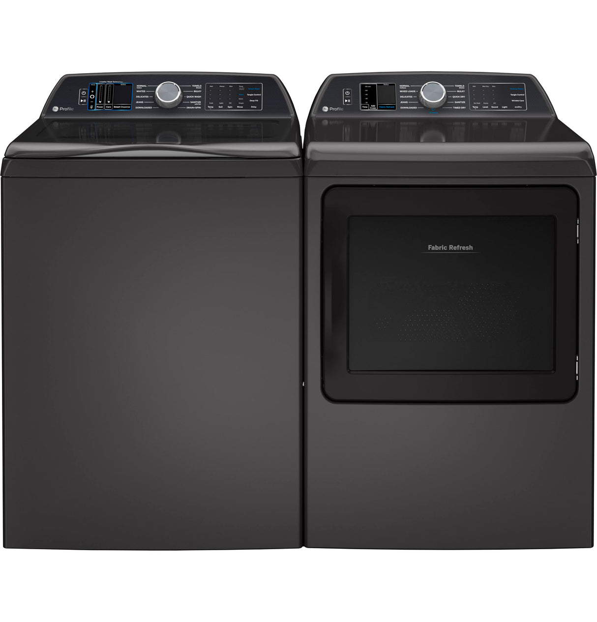 GE Profile(TM) ENERGY STAR(R) 5.4 cu. ft. Capacity Washer with Smarter Wash Technology and FlexDispense(TM) - (PTW900BPTDG)