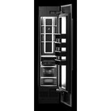 18" Built-In Column Freezer With Noir Panel Kit, Right Swing