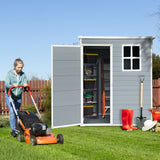 Outdoor Storage Shed Kit Perfect To Store Patio Furniture