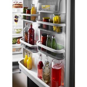 22 Cubic Feet 33" Width Full Depth Non Dispense Bottom Mount Refrigerator