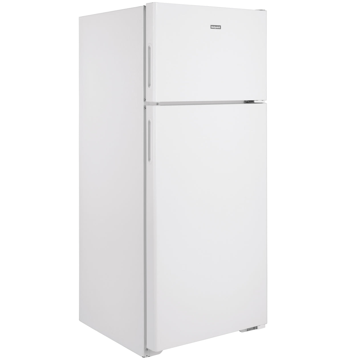 Hotpoint(R) 17.5 Cu. Ft. Recessed Handle Top-Freezer Refrigerator - (HPS18BTNRWW)