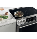 Caf(eback)(TM) 30" Smart Slide-In, Front-Control, Induction and Convection Range with In-Oven Camera - (CHS90XP2MS1)