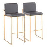 Fuji - High Back Barstool Set