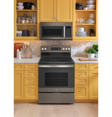 GE(R) 30" Free-Standing Electric Convection Range - (JB655EKES)