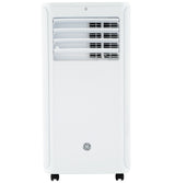 GE(R) 6,100 BTU Portable Air Conditioner with Dehumidifier and Remote, White - (APFD06JASW)