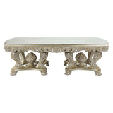 Sorina - Dining Table - Antique Gold Finish