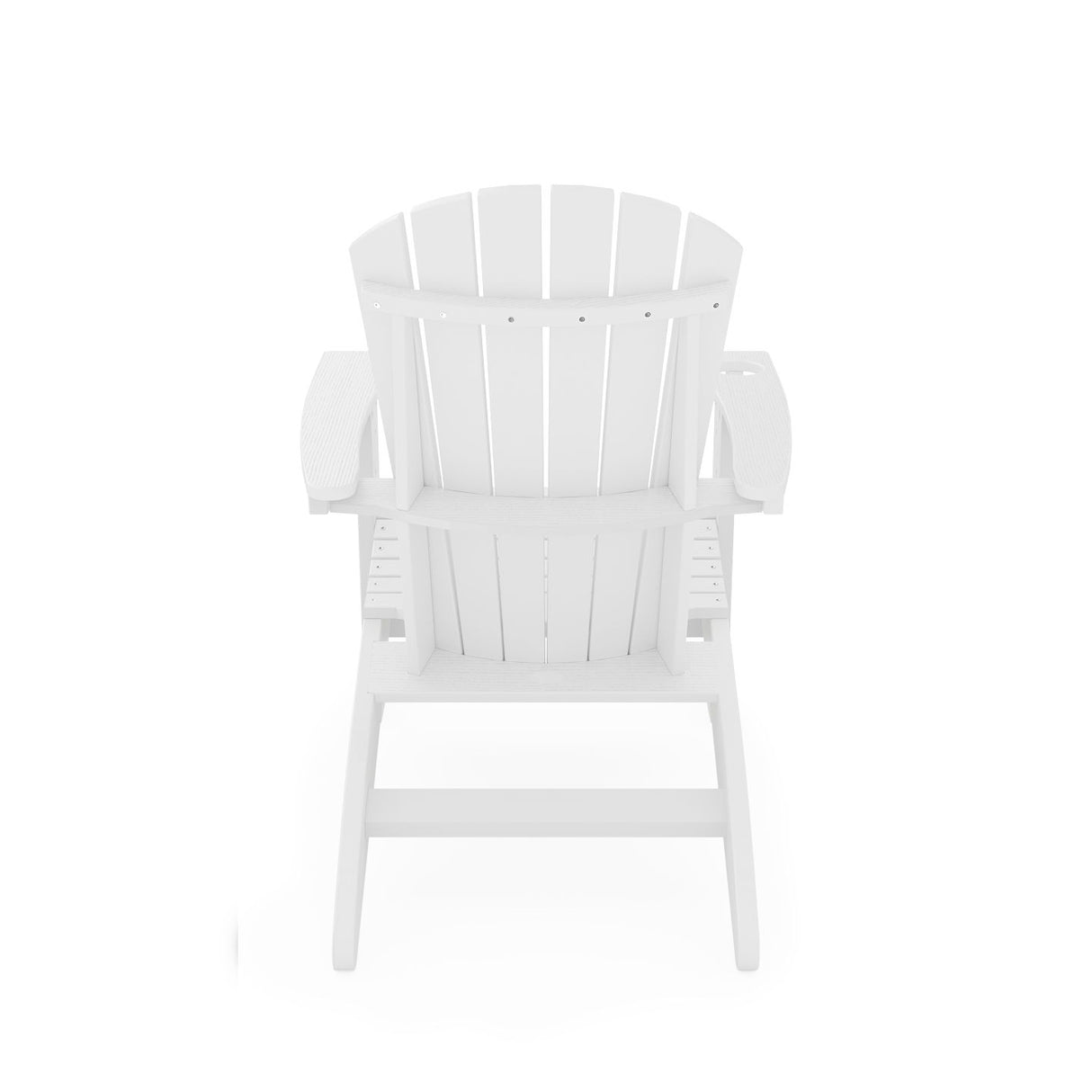 Adirondack Chair Sturdy HDPE Poly Lumber For Poolside, Patio, And Garden Relaxation