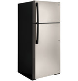 GE(R) ENERGY STAR(R) 17.5 Cu. Ft. Top-Freezer Refrigerator - (GTE18DCNRSA)