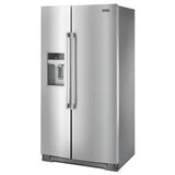 36-" Wide Counter Depth Side-By-Side Refrigerator- 21 Cubic Feet