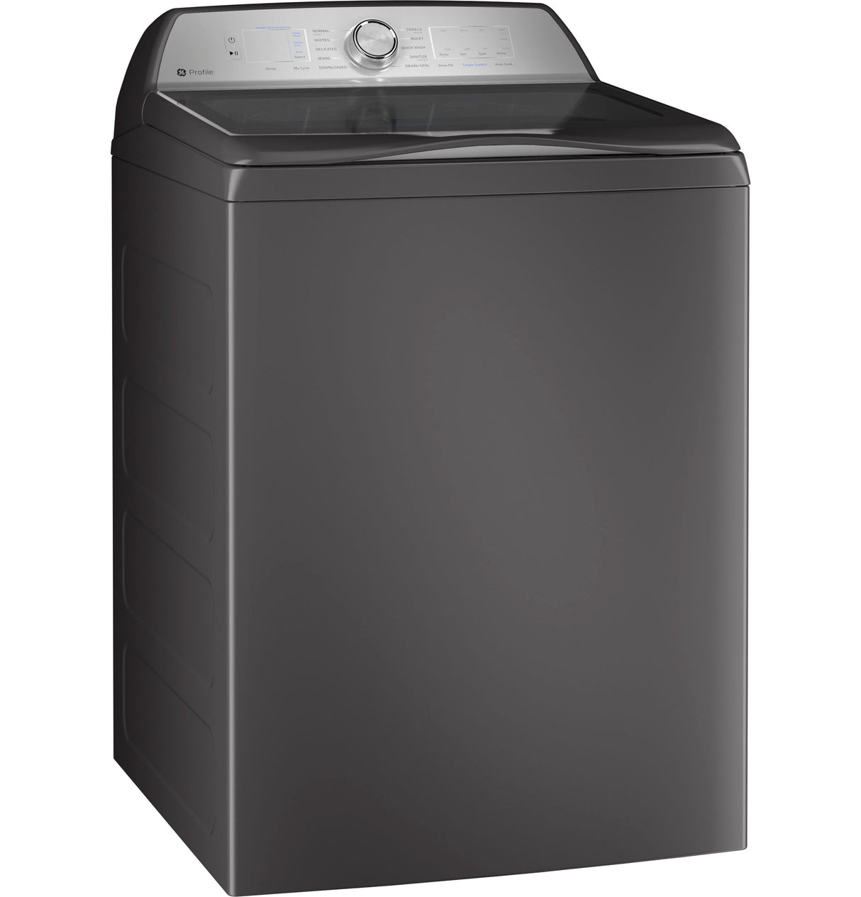 GE Profile(TM) ENERGY STAR(R) 4.9 cu. ft. Capacity Washer with Smarter Wash Technology and FlexDispense(TM) - (PTW605BPRDG)