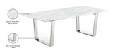 Carlton - Coffee Table - Pearl Silver