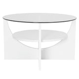 U - Shaped Contemporary Coffee Table