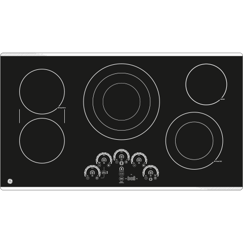 GE Profile(TM) 36" Built-In Touch Control Cooktop - (PP9036SJSS)